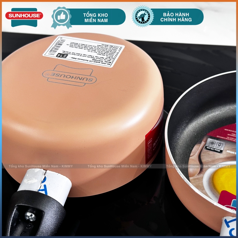 Chảo quánh chống dính SUNHOUSE BABY SHG14BB